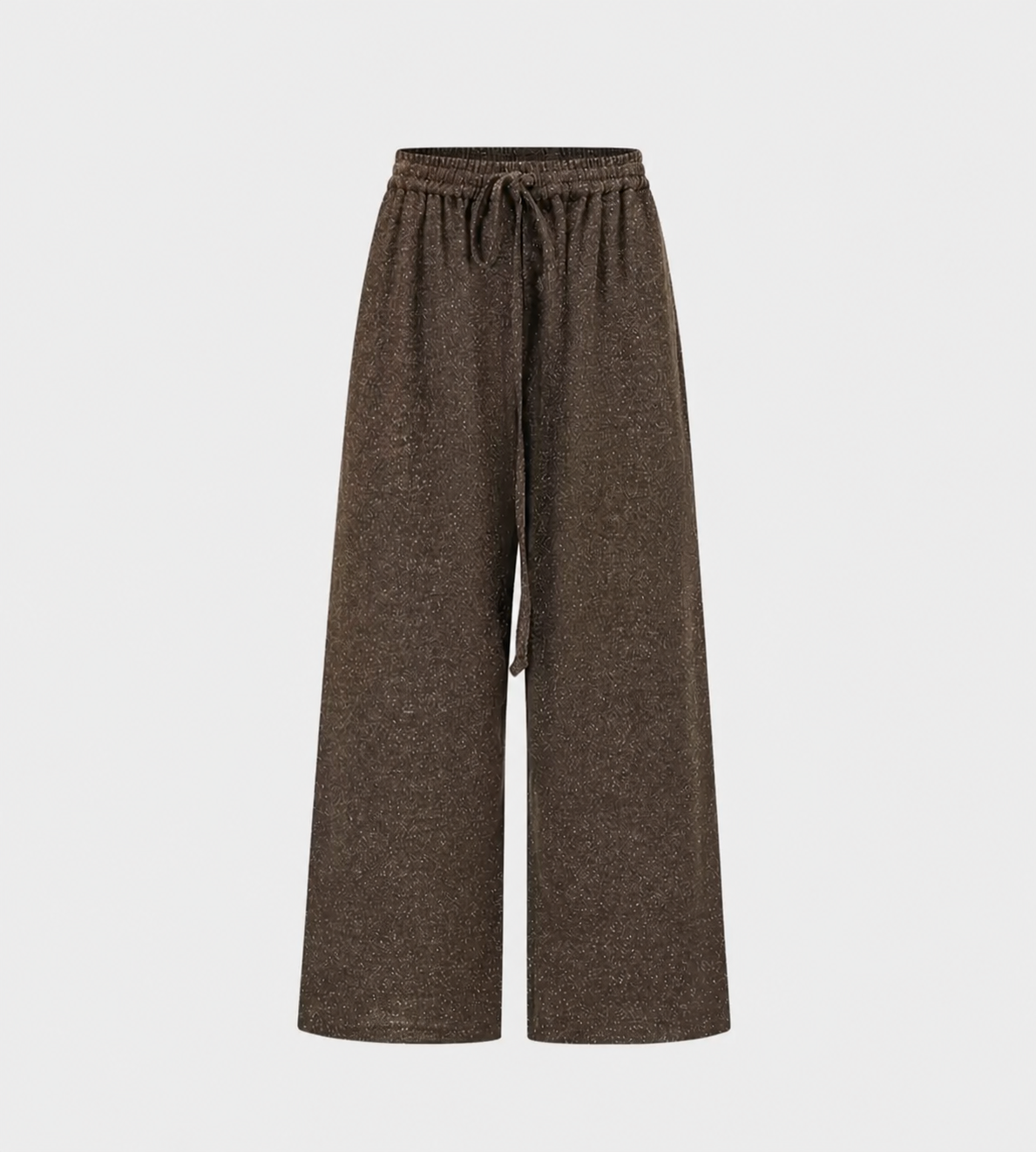 INTO THE EAST Tweed Straight-Leg Trousers Brown at WDLT117, Toronto