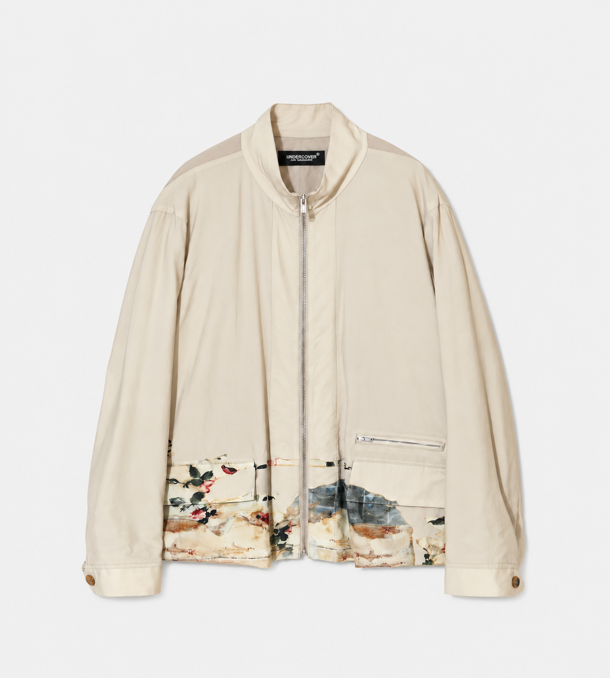 Undercover Prints Padded Jacket Gray Beige at WDLT117, Toronto