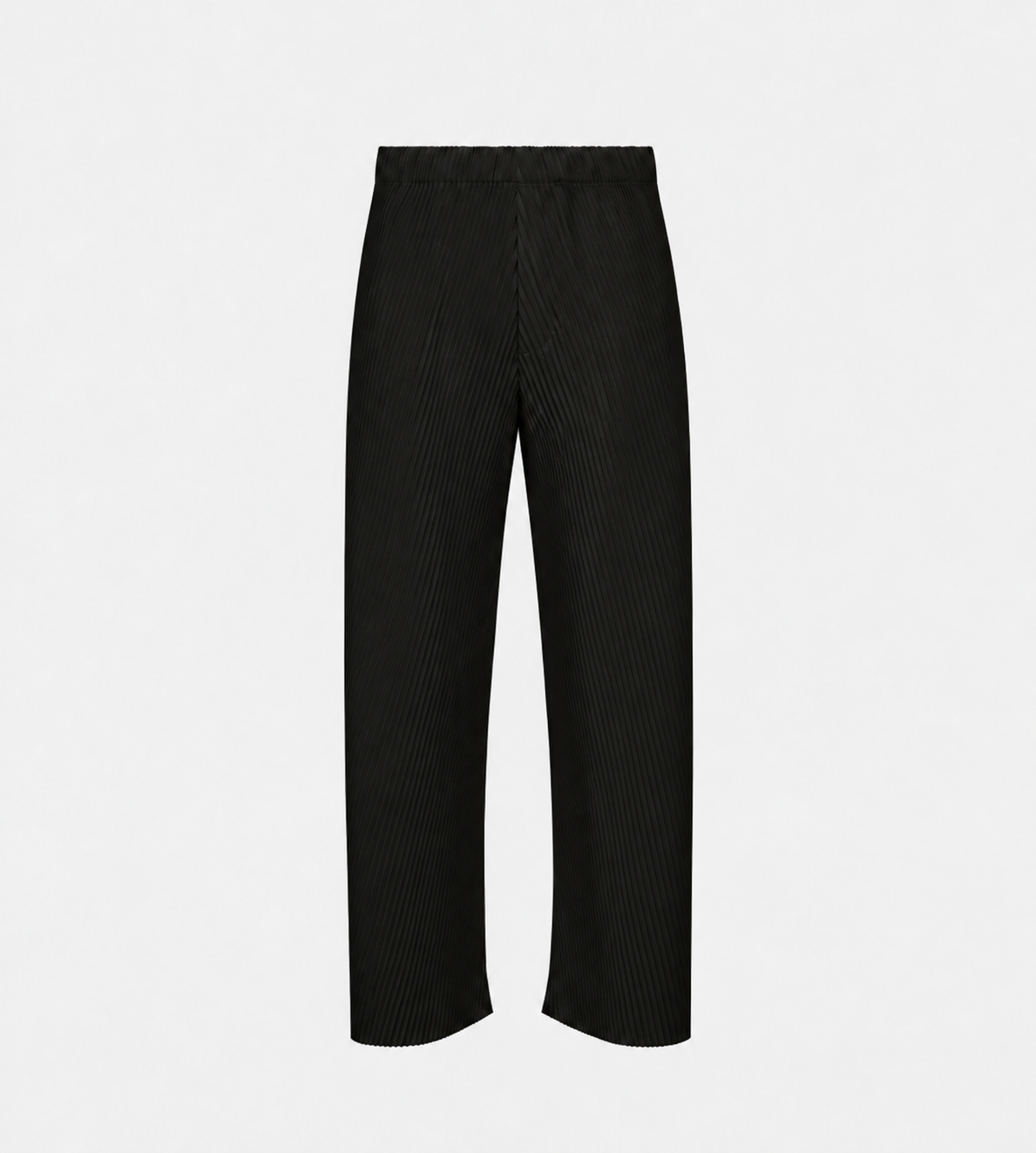 Homme Plisse Issey Miyake SLASH straight Pants Black at WDLT117, Toronto