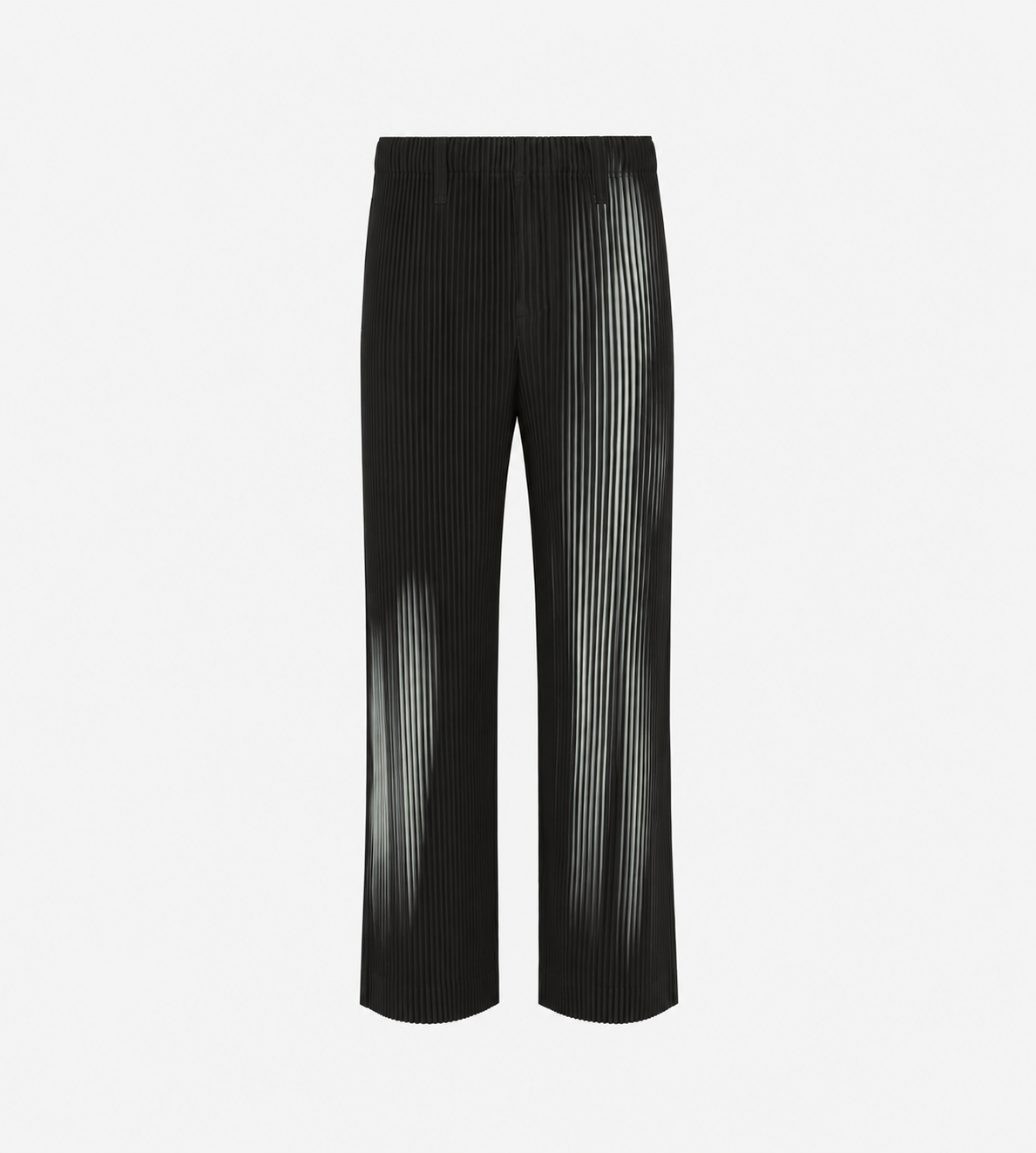 Homme Plisse Issey Miyake In the Shadow Pleated Trousers Shadow Black at WDLT117, Toronto