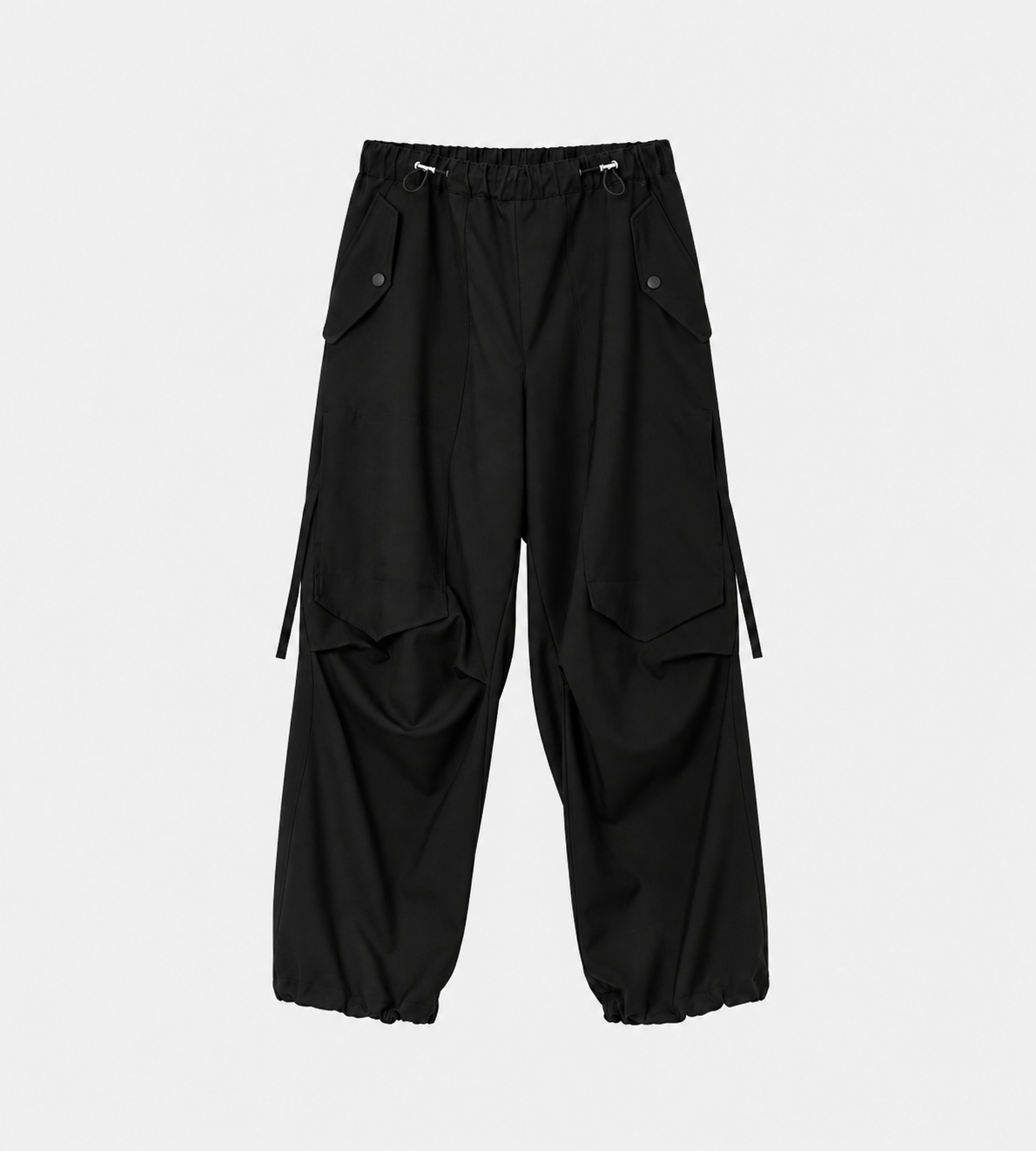 UJOH Draw Cord Utility Pants Black at WDLT117, Toronto