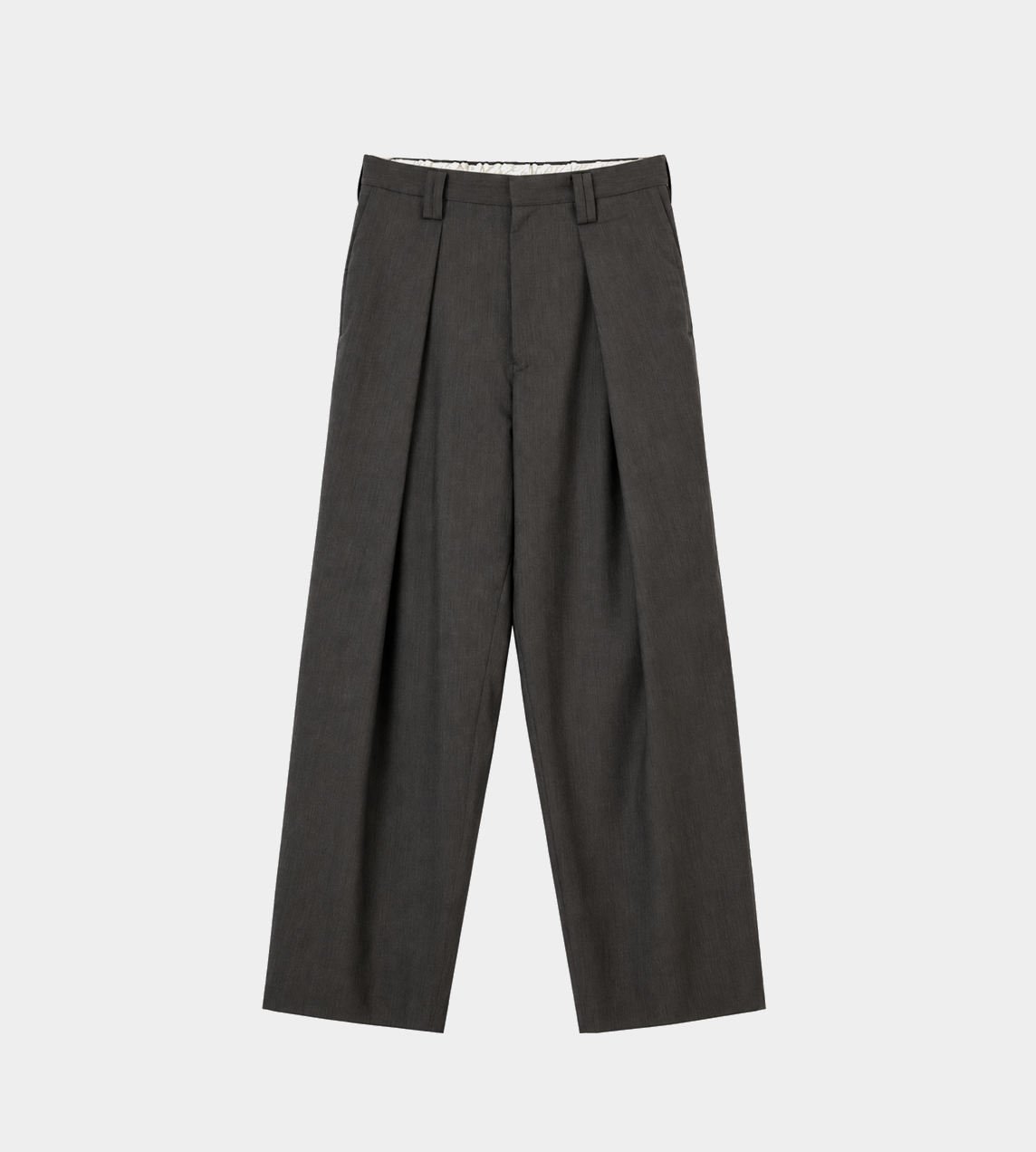 UJOH Cross Tuck Pants Charcoal at WDLT117, Toronto