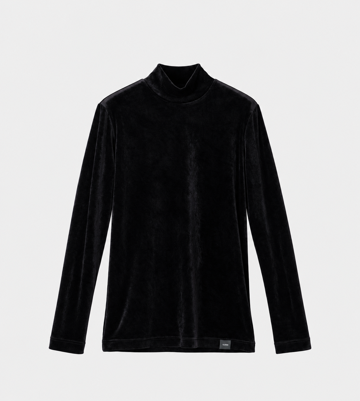 UJOH High Neck Long Sleeve Tee Black at WDLT117, Toronto