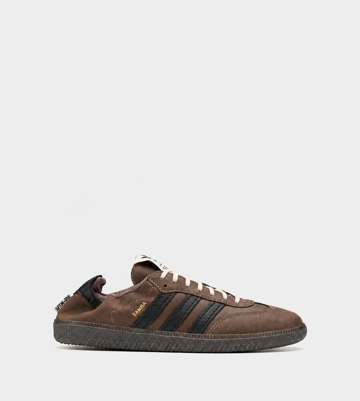Song for the Mute SFTM x ADIDAS 008 Samba OG Brown at WDLT117, Toronto