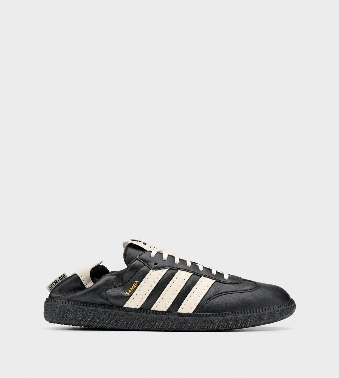 Song for the Mute SFTM x ADIDAS 008 Samba OG Black at WDLT117, Toronto