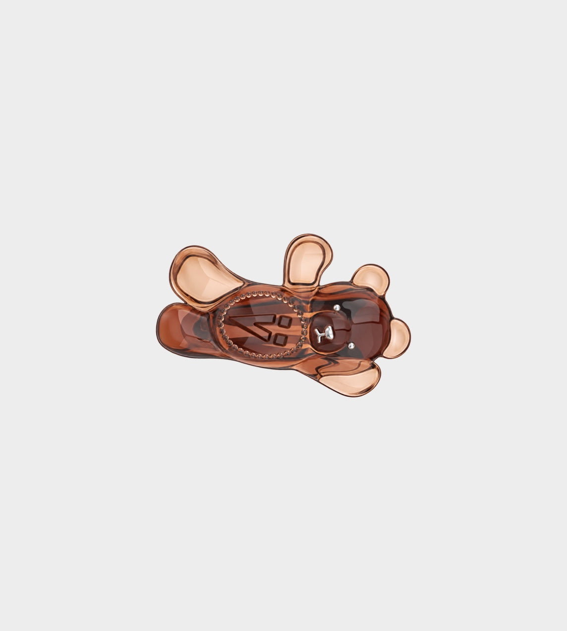YVMIN Glasses Bear Hair Clip Brown at WDLT117, Toronto