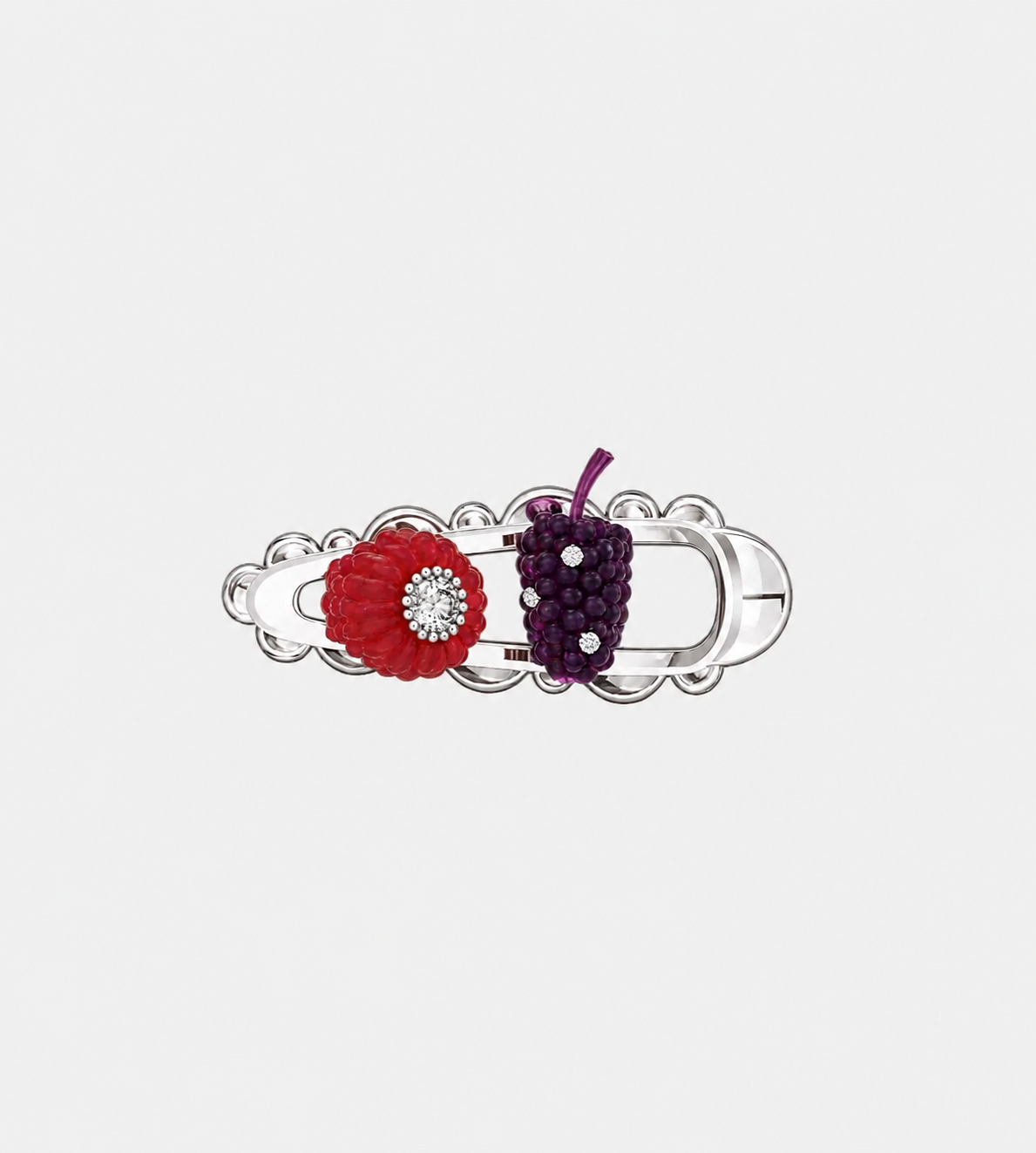 YVMIN Glasses Fruits Hair Clip Light Purple at WDLT117, Toronto